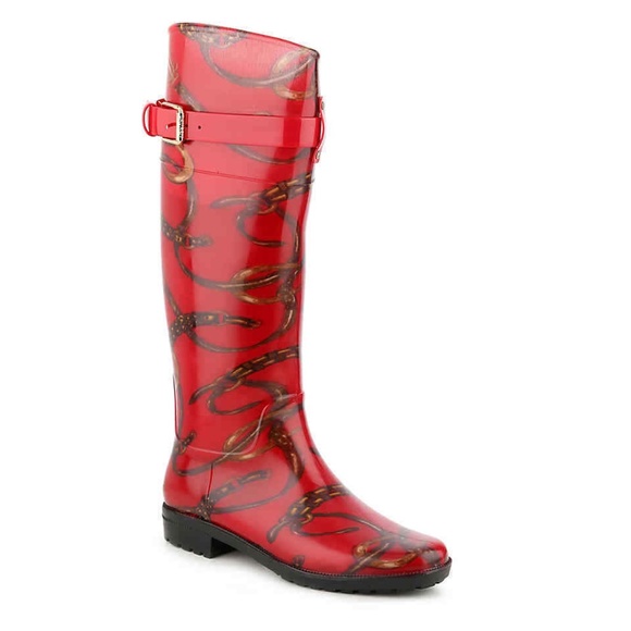 red ralph lauren rain boots